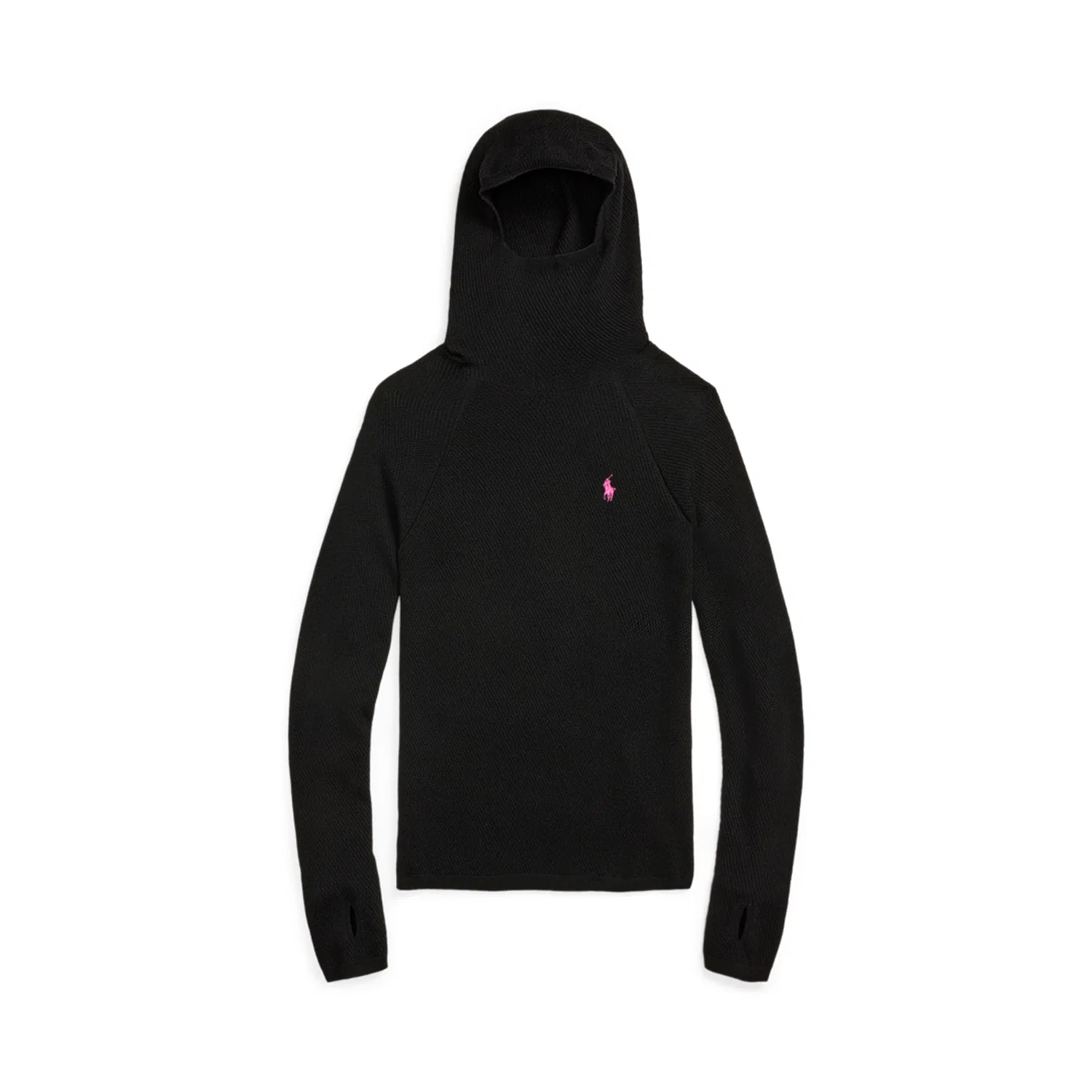 Женский свитер умеренно-облегающего прямого кроя Polo Ralph Lauren, Black