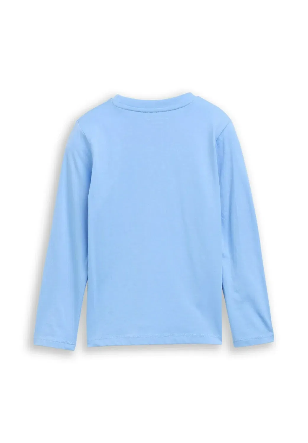 Футболка с длинными рукавами (T-Shirt langarmshirt mit interaktivem print) Tom Tailor, Light Blue — фото 2