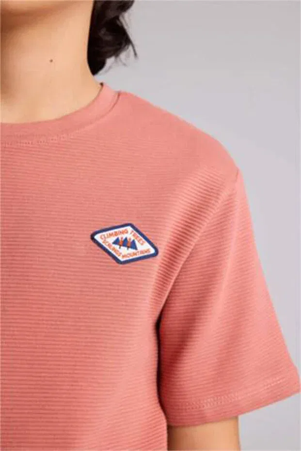 Детская футболка для мальчиков хлопковая Defacto, Pink-Br96 — фото 4