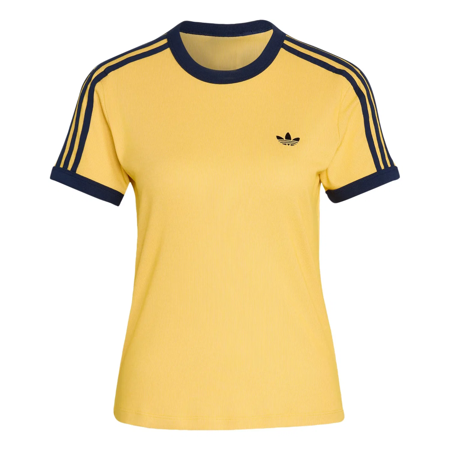Футболка Adidas Originals Cali желтого цвета