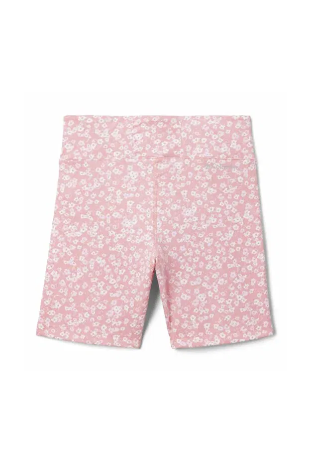 Детские спортивные шорты для девочек с принтом Csc hike girls' shorts 2070701-680 Columbia, Pink — фото 2