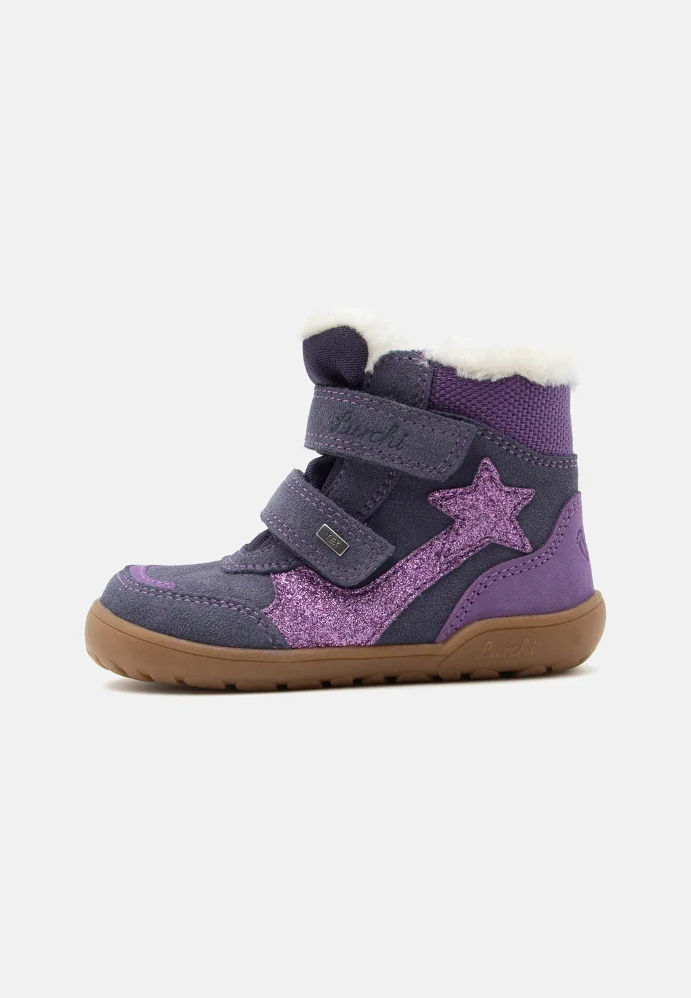 Джикки босиком - зимние ботинки Lurchi, Purple