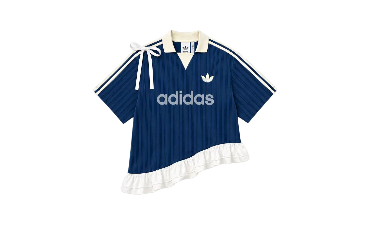 Женская футболка с принтом Adidas Originals, Breeze Ballet-Marine Blue