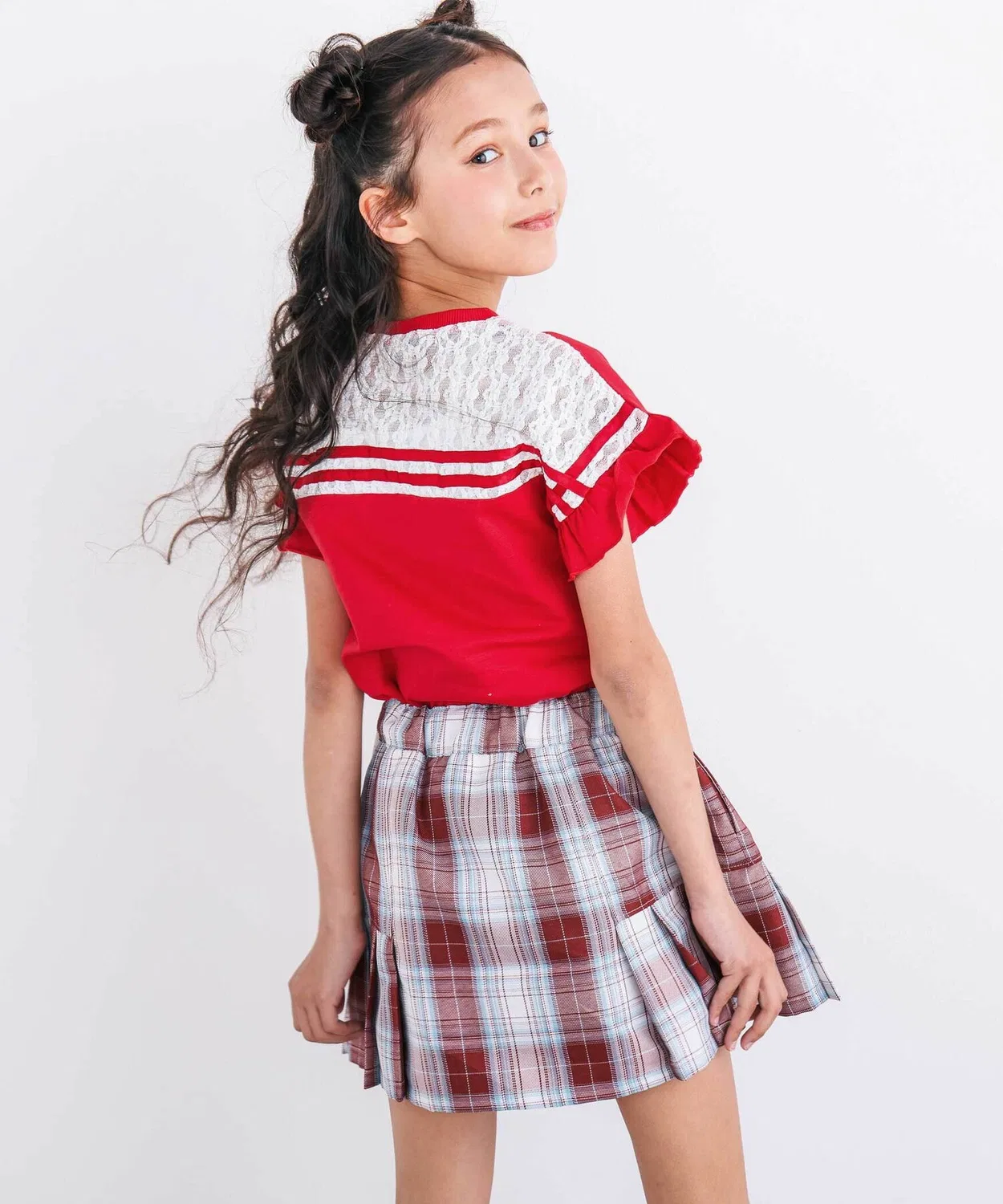 Детская футболка с принтом Sailor Patch Red nexchic, Red — фото 3