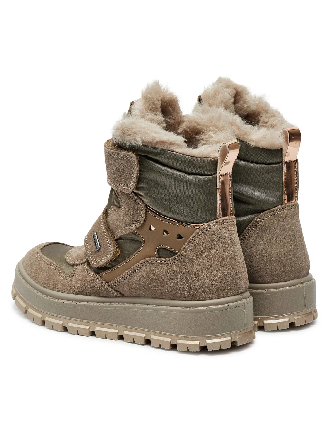 Снегоступы для девочки GORE-TEX Primigi, бежевый — фото 3