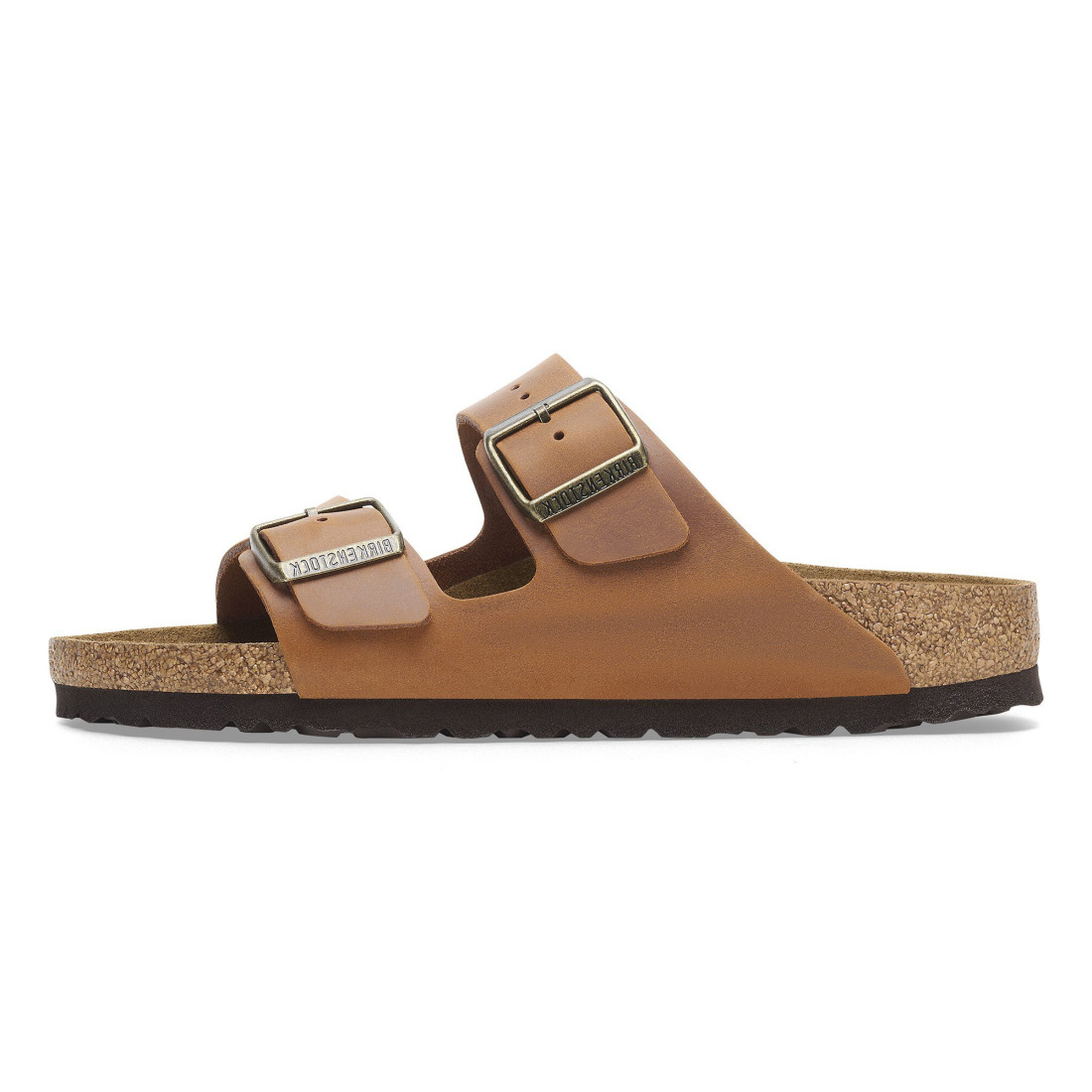 

Сандалии Birkenstock Arizona Natural Leather Oiled, коричневый