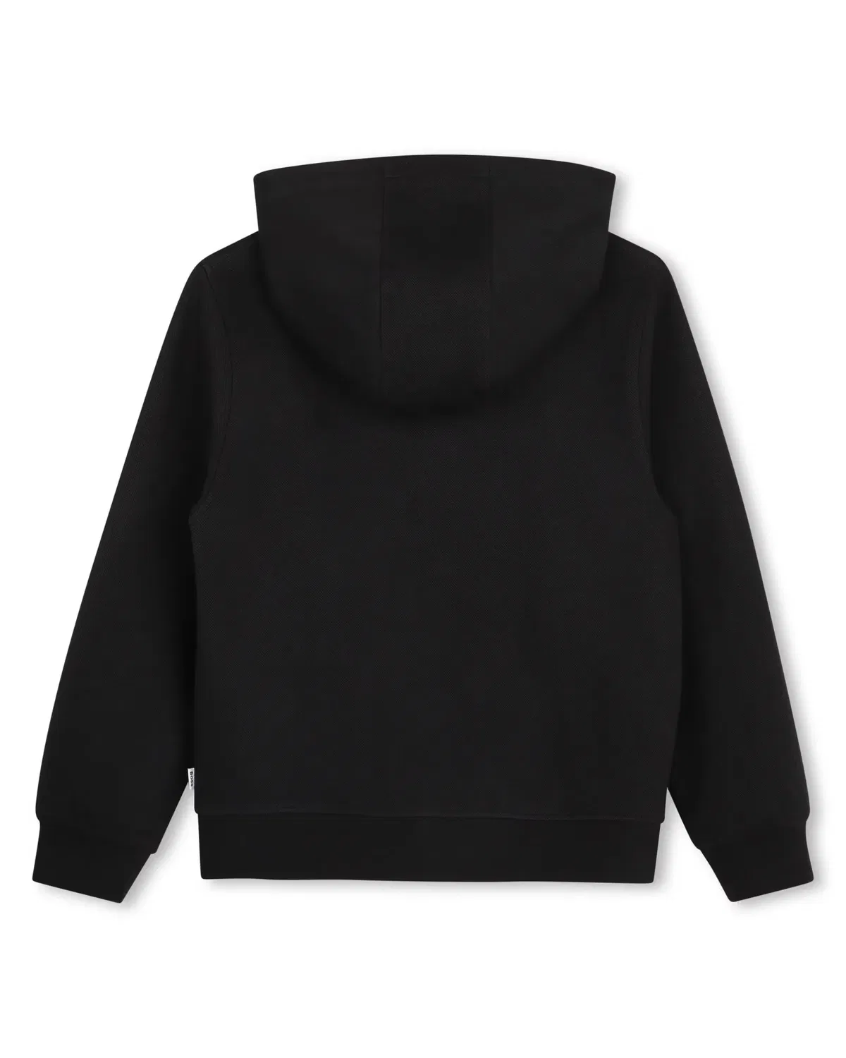 Детское худи для мальчиков хлопковое BOSS Kidswear, Negro — фото 3