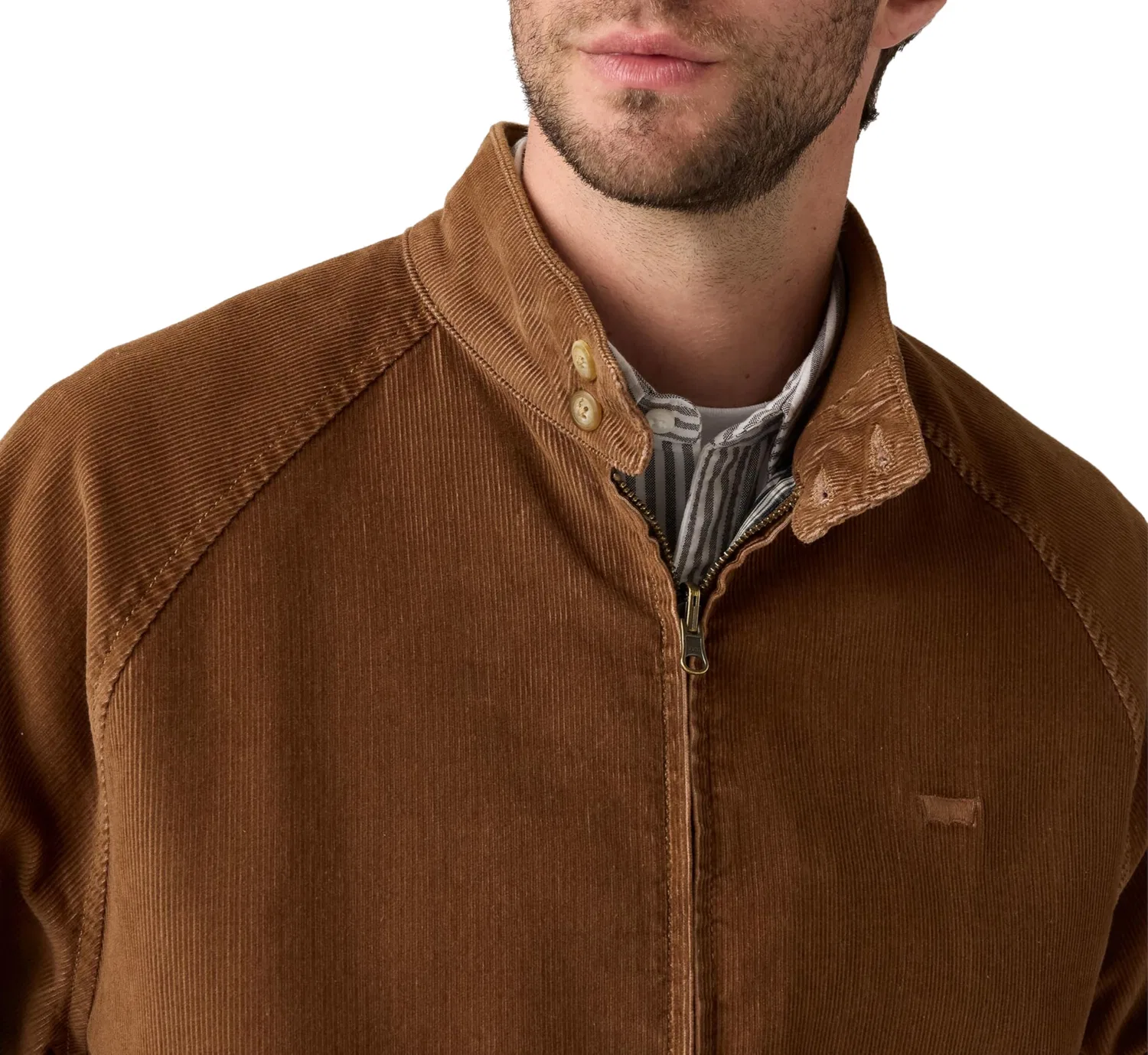 Мужская куртка-харингтон Levi's Baker, Bison — фото 4