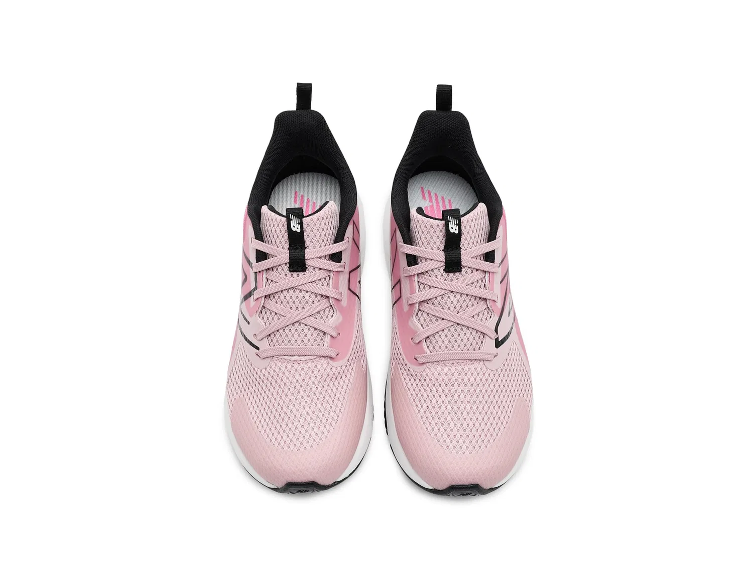 Кроссовки Rave Run Lace (для больших детей) New Balance Kids, Pink Chalk/Signal Pink — фото 3