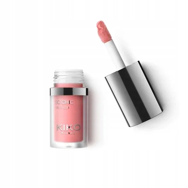 Румяна 3в1 для лица, глаз и губ 4,5 мл So Chic Trio Blush 03 Pink Whisper KIKO Milano
