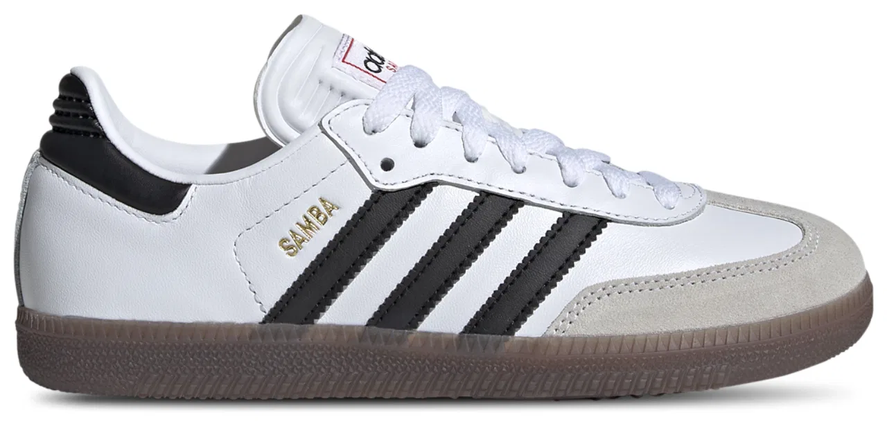 Кеды для мальчиков Samba Adidas, белый