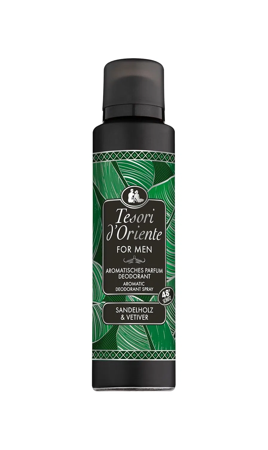 Дезодорант-антиперспирант ароматический Tesori d'Oriente, 150 мл, Vetiver & Sandalwood