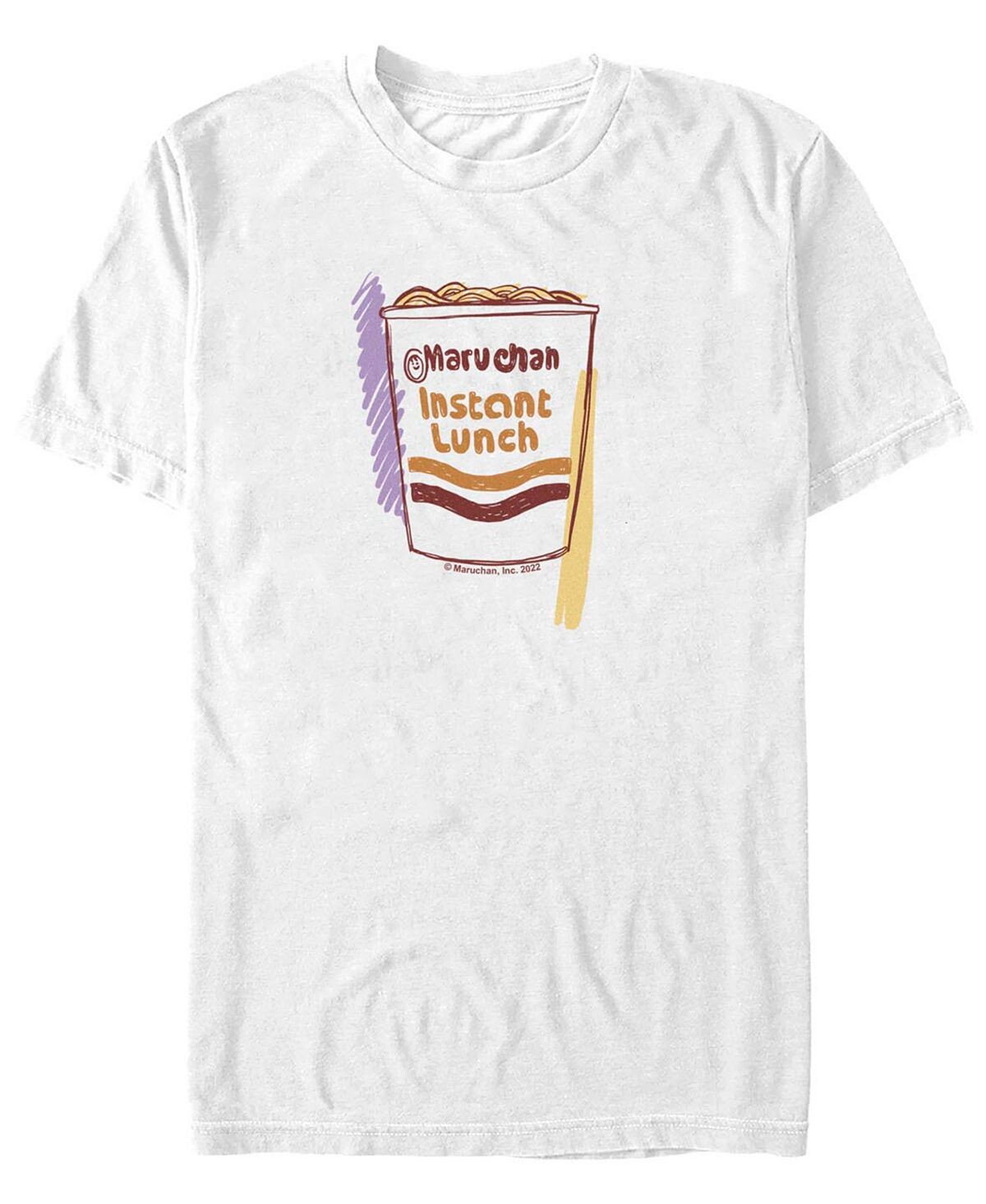 

Мужская футболка с коротким рукавом maruchan artsy Fifth Sun, белый