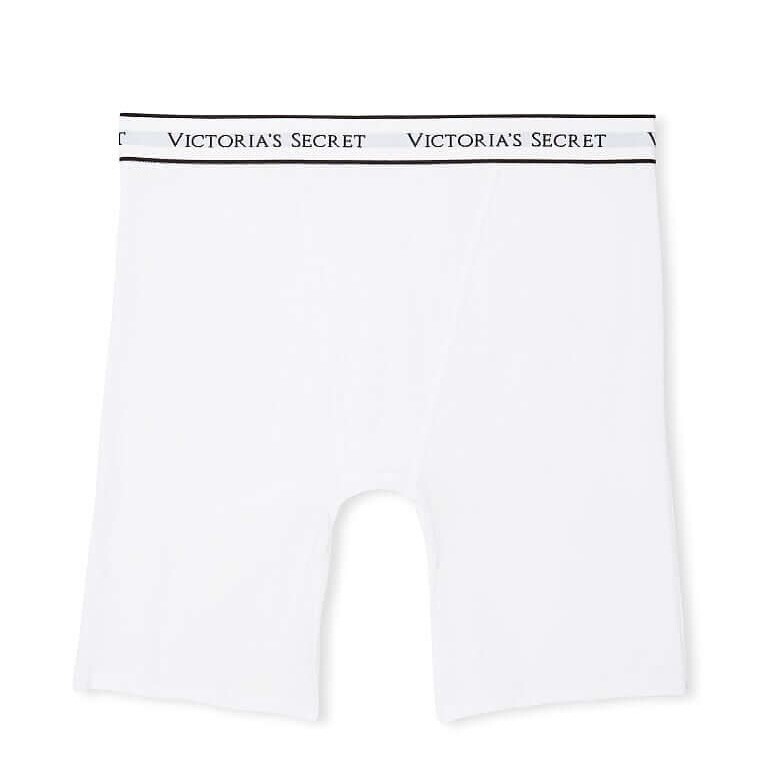 

Трусы-боксеры Victoria's Secret Logo Cotton, белый