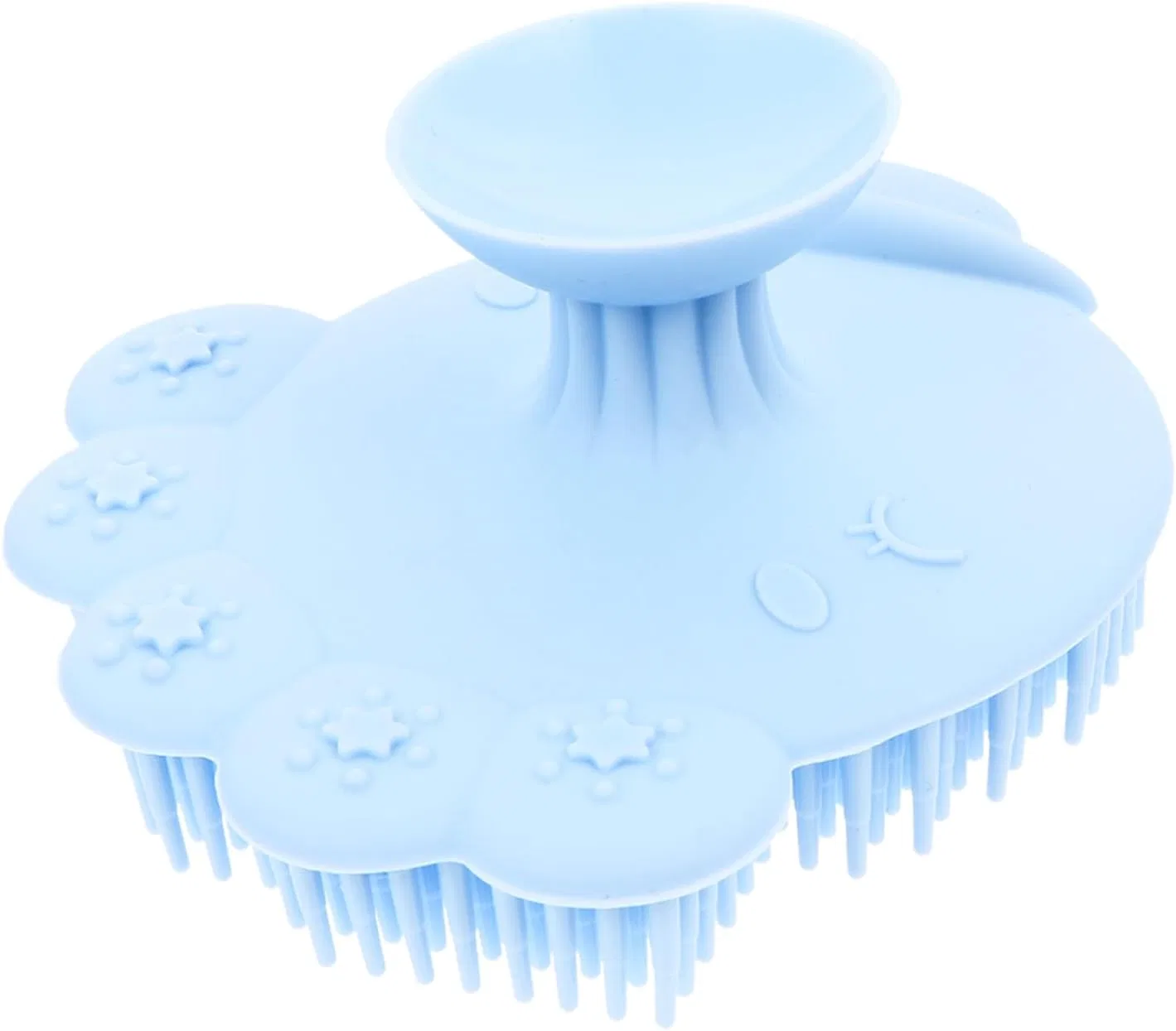 Щетка для купания Silicone Bath Brush, FOMIYES, 11x10x5 см, Blue