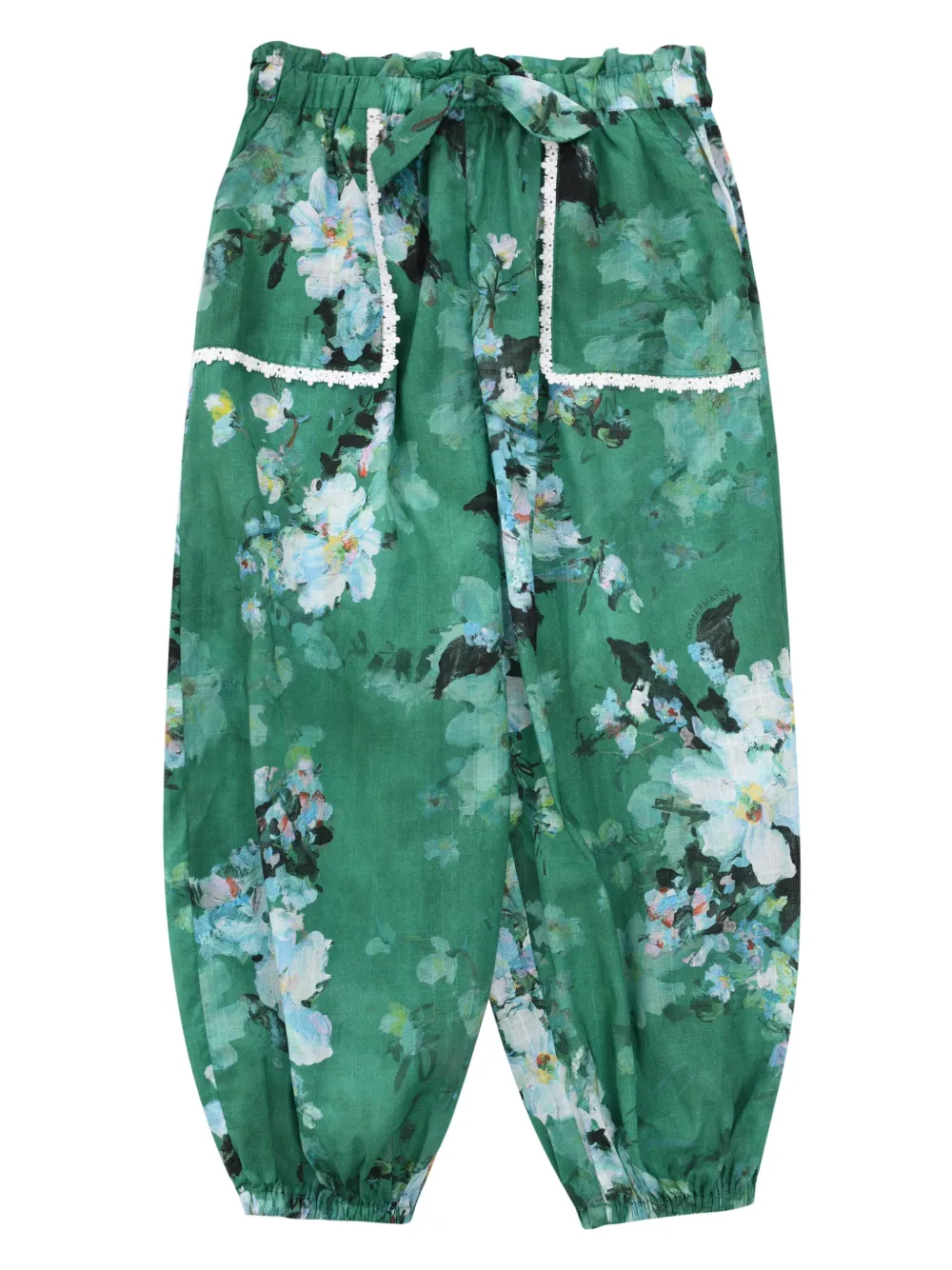 

Брюки Everley ZIMMERMANN Kids, зеленый