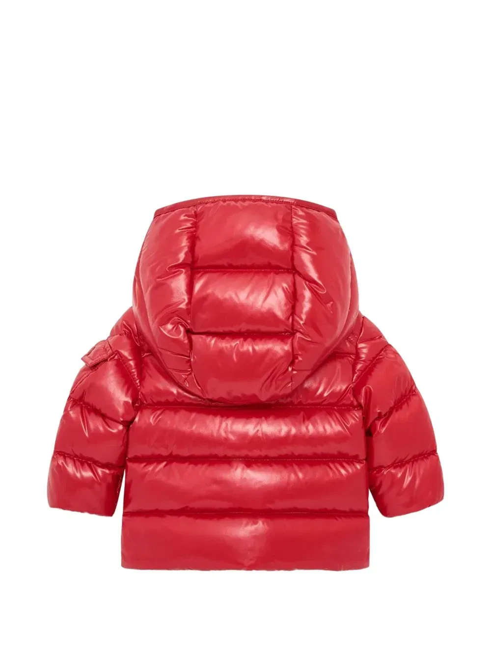 Набивная куртка с капюшоном Maya Moncler Enfant, красный — фото 2