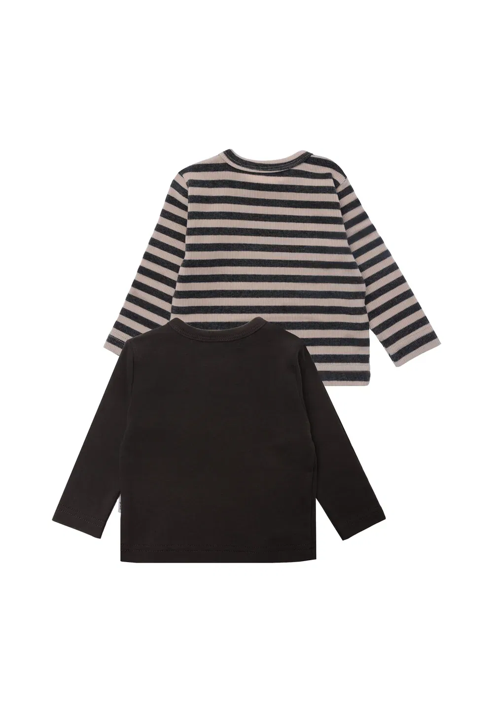 Комплект из 2 футболок с длинными рукавами Langarmshirt muffin унисекс Liliput, Anthrazit — фото 2