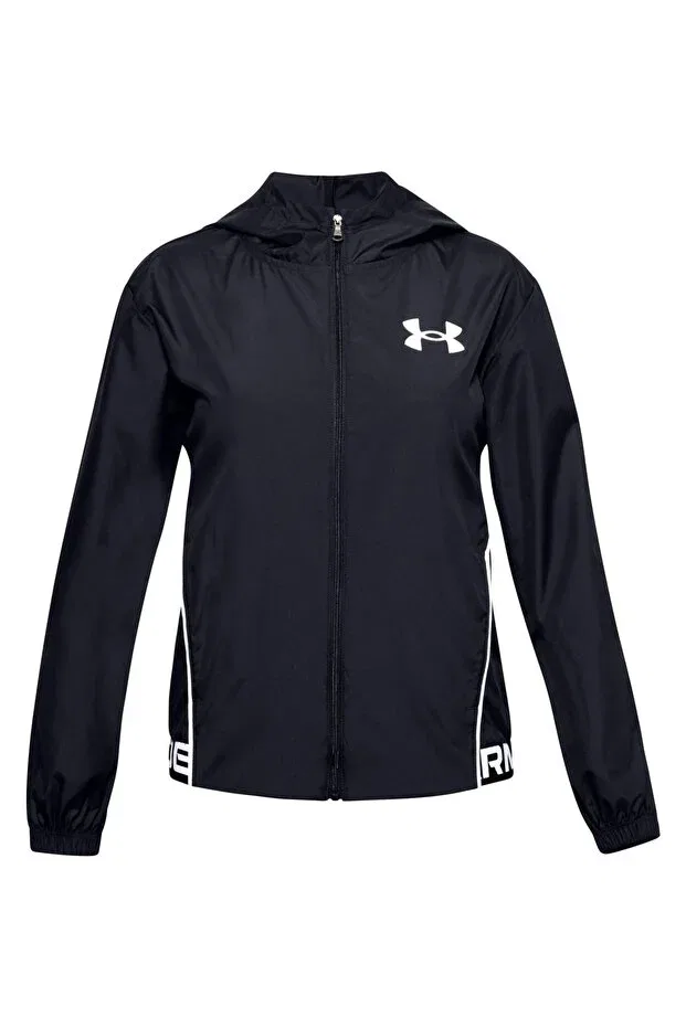 Детское худи для девочек с длинным рукавом Under Armour, Black