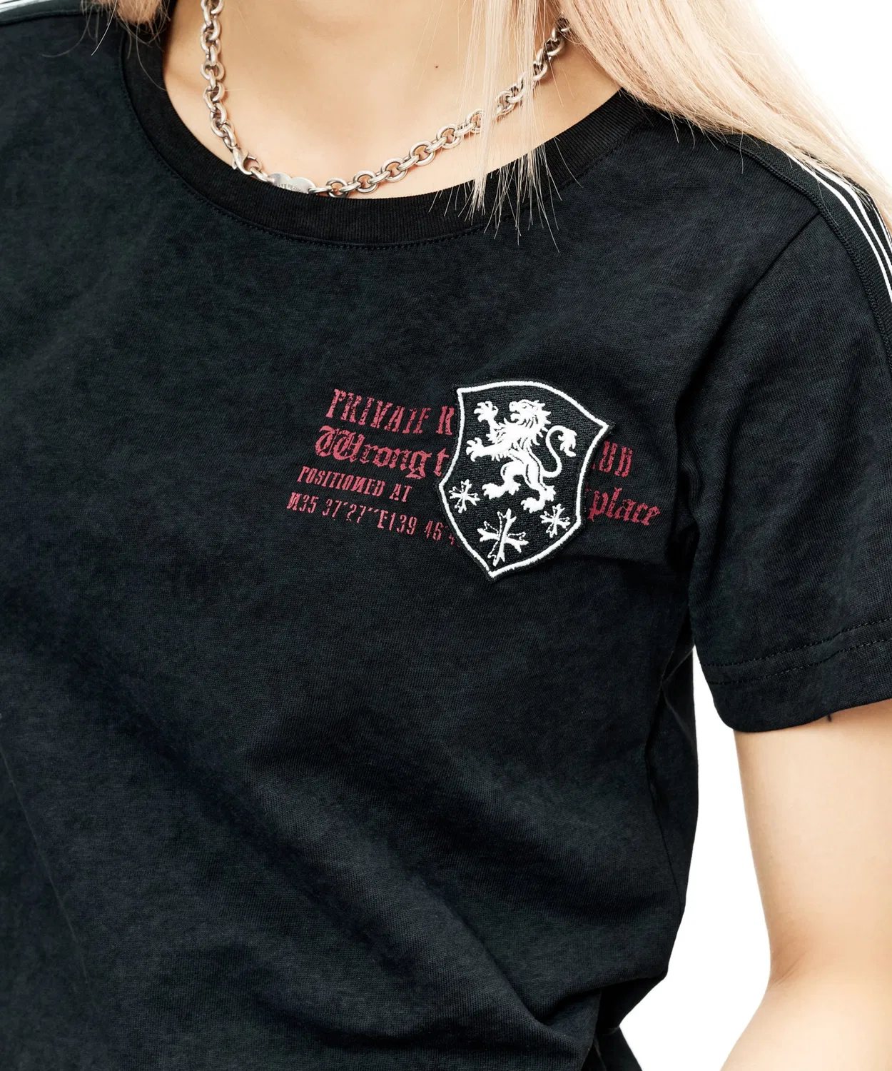 Детская футболка с принтом Dart Uniform TEE sedacle, Black — фото 3