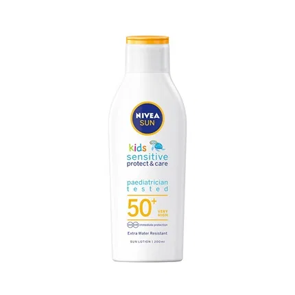 Солнцезащитный лосьон для детей SPF 50 Nivea, 200 мл