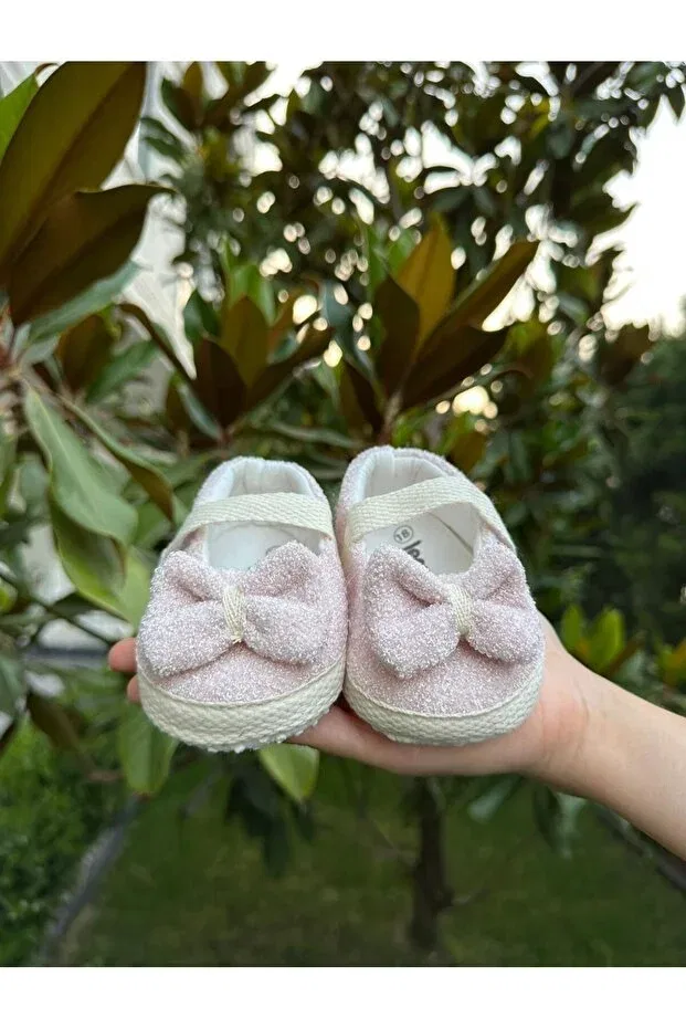 Детские балетки для девочек с принтом Etamin Luna Kids Store, Pink — фото 3