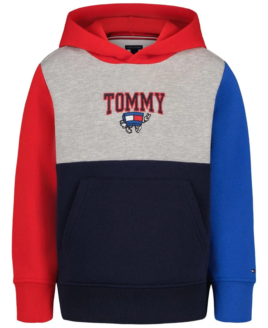 Худи с длинным рукавом Mascot Block Tommy Hilfiger, Tommy Red — фото 3