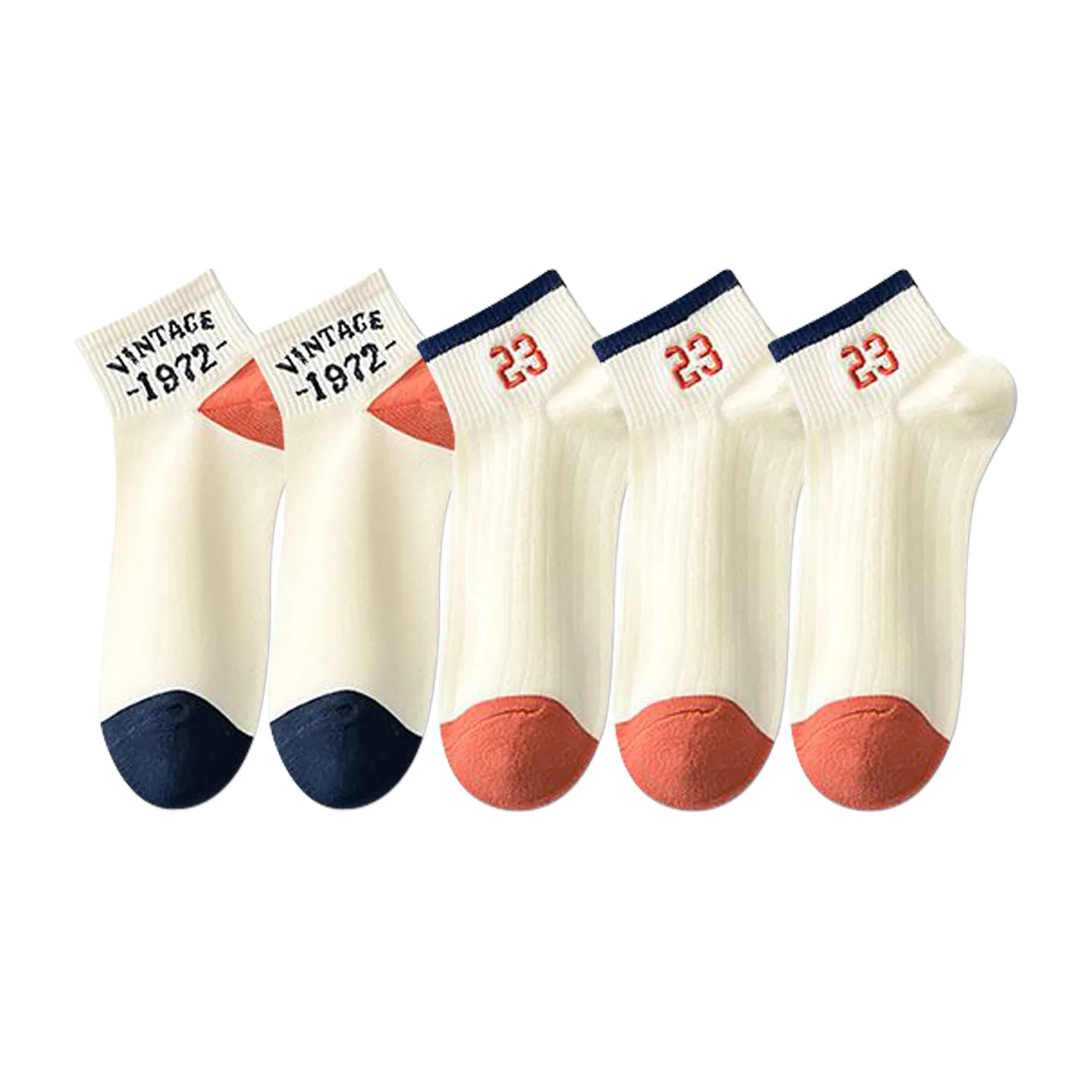 Детские носки-следки 5 пар MINISO, Multi
