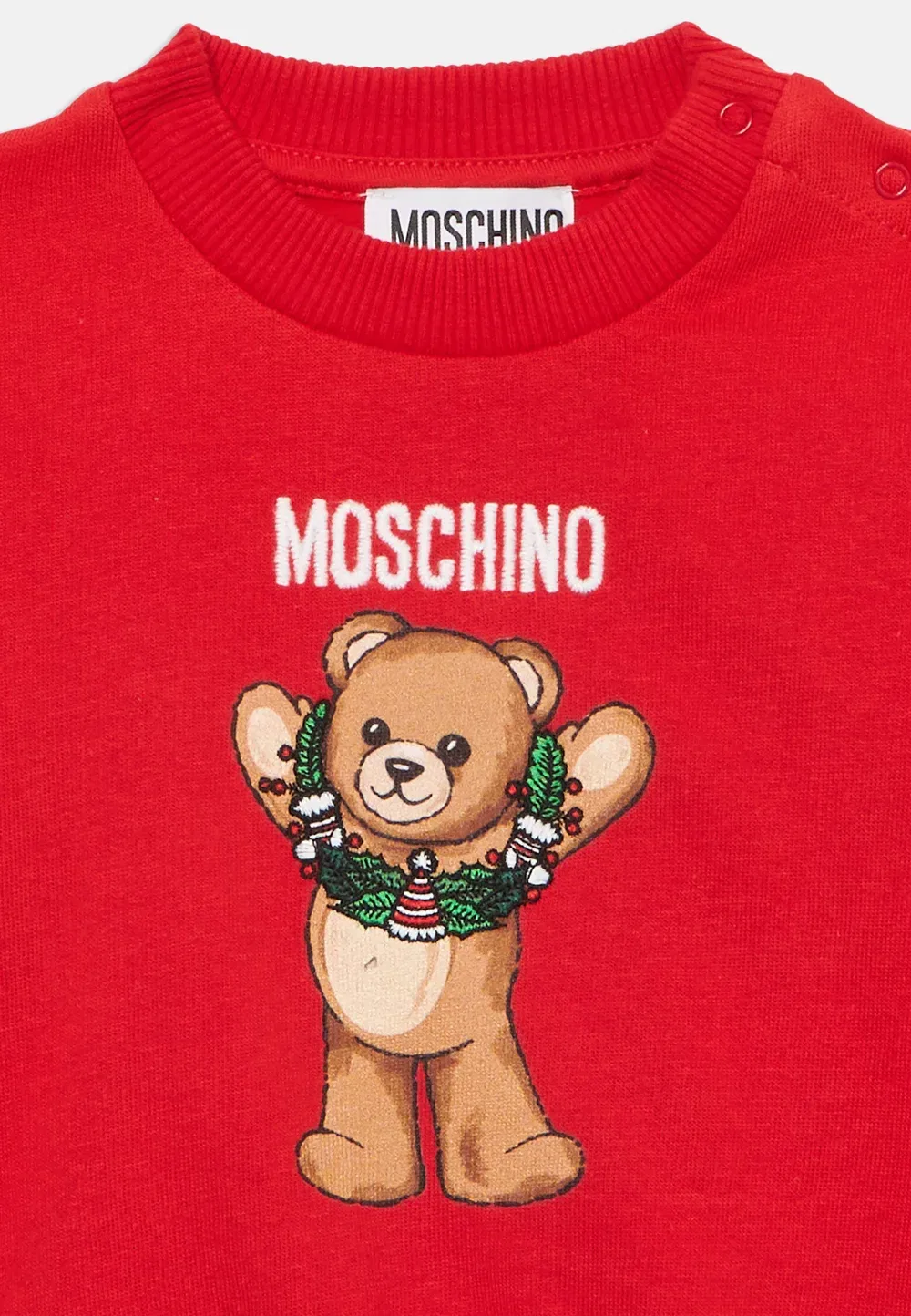 Детская толстовка унисекс Moschino, Poppy Red — фото 3