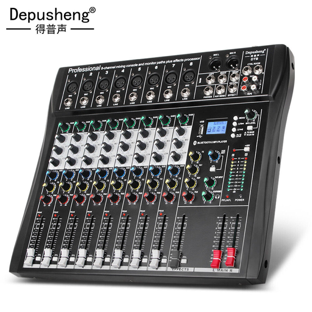 

Микшер Depusheng DT8 профессиональный 8-полосный