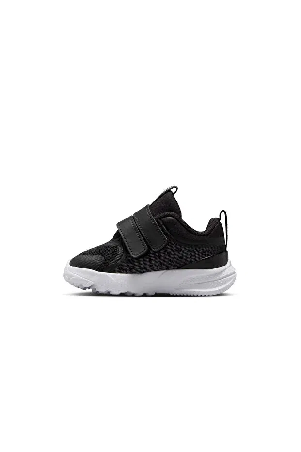 Детские повседневные кроссовки для девочек с принтом Star Runner 5 Nike, Black/White — фото 3