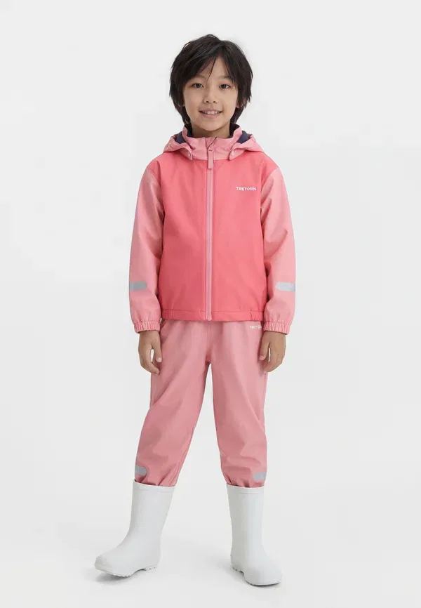 Комплект: куртка и брюки, водонепроницаемый, Unisex set - waterproof jacket, Tretorn, light rose, светло-розовый