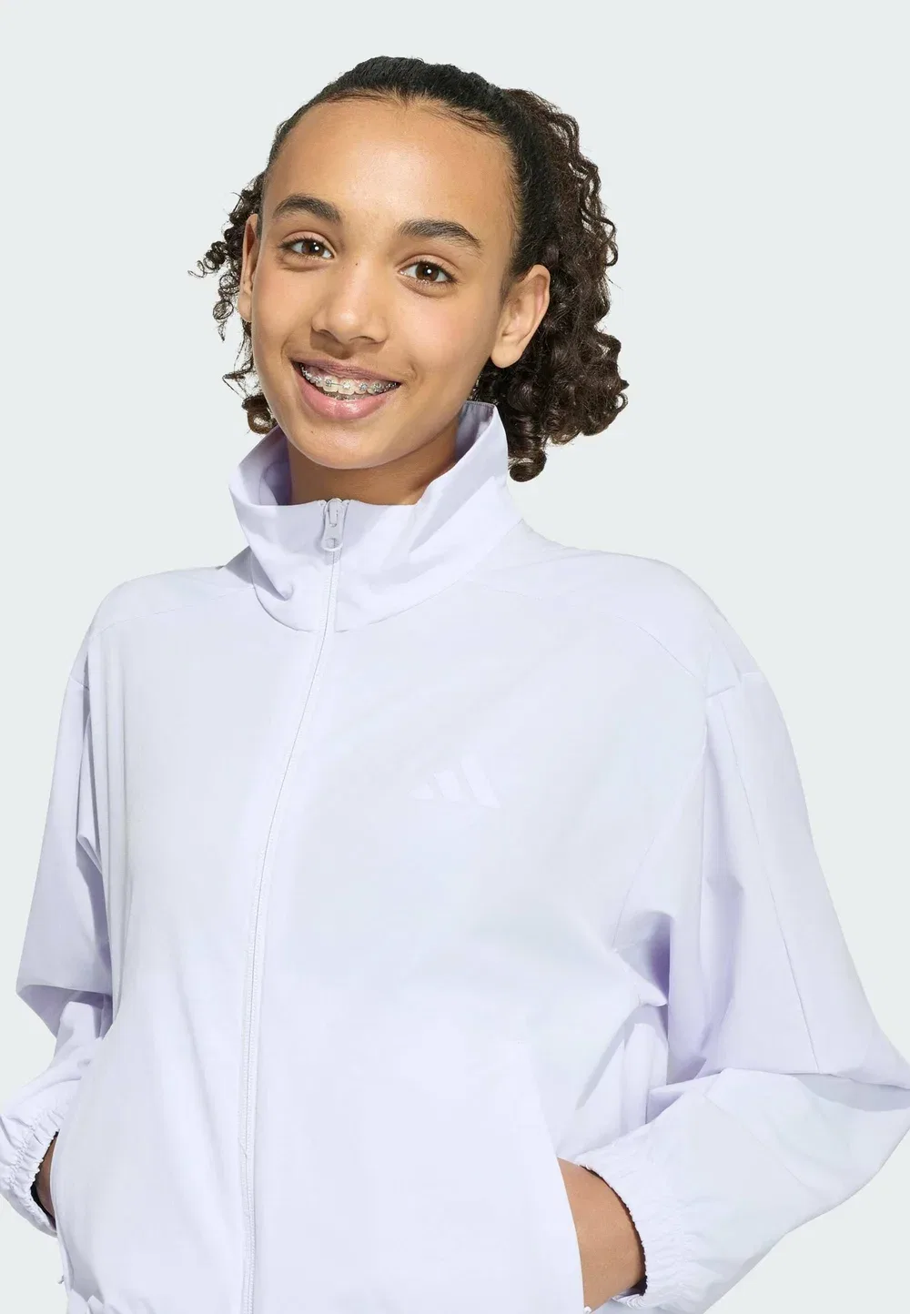 Куртка Sport Icons из тканого материала - тренировочная куртка Adidas Sportswear, Frozen Purple Purple Tint — фото 3