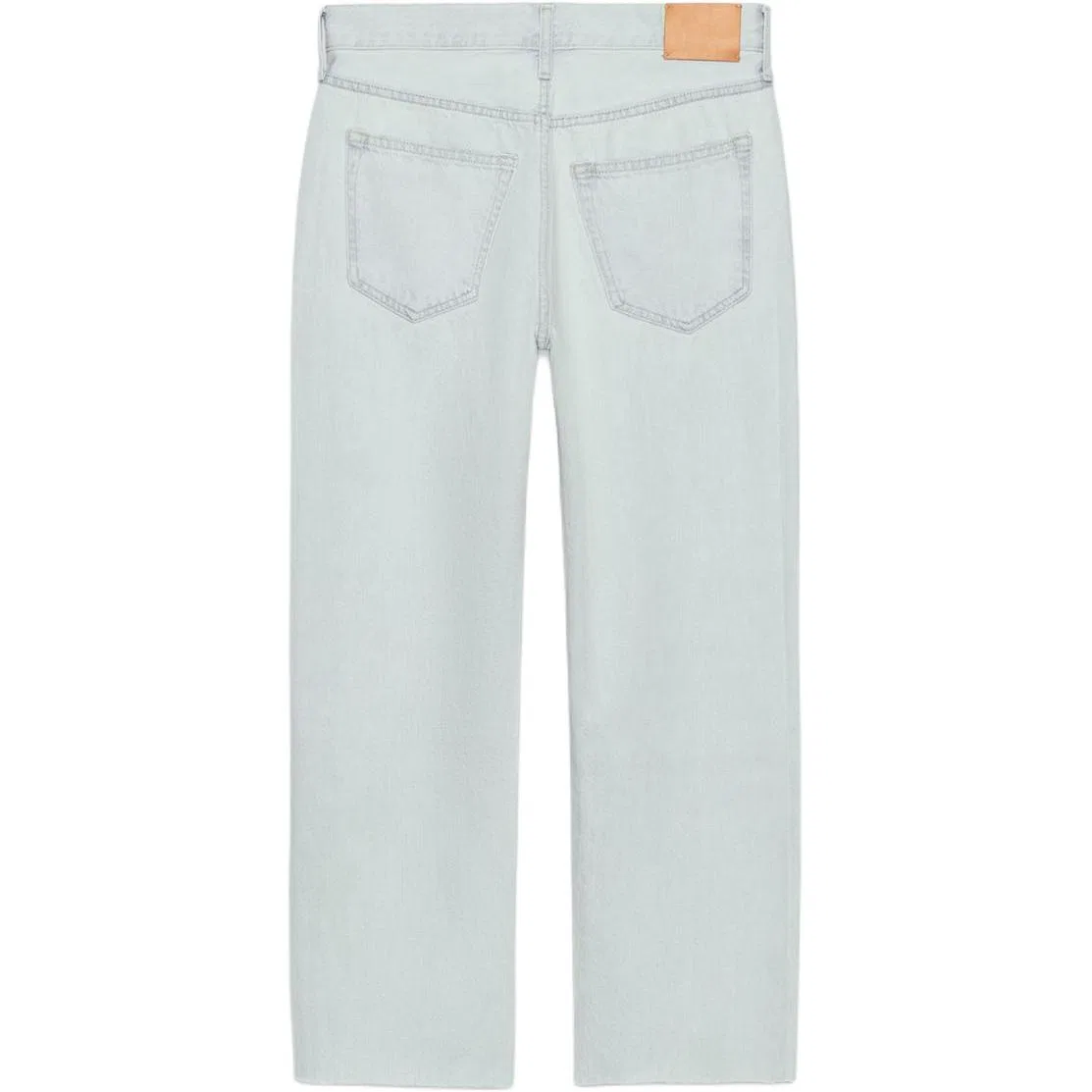Женские джинсы с рваными деталями, Light Blue, ZARA — фото 3