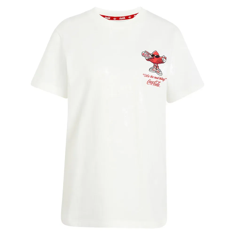 Футболка с коротким рукавом Trefi Adidas Originals, белый