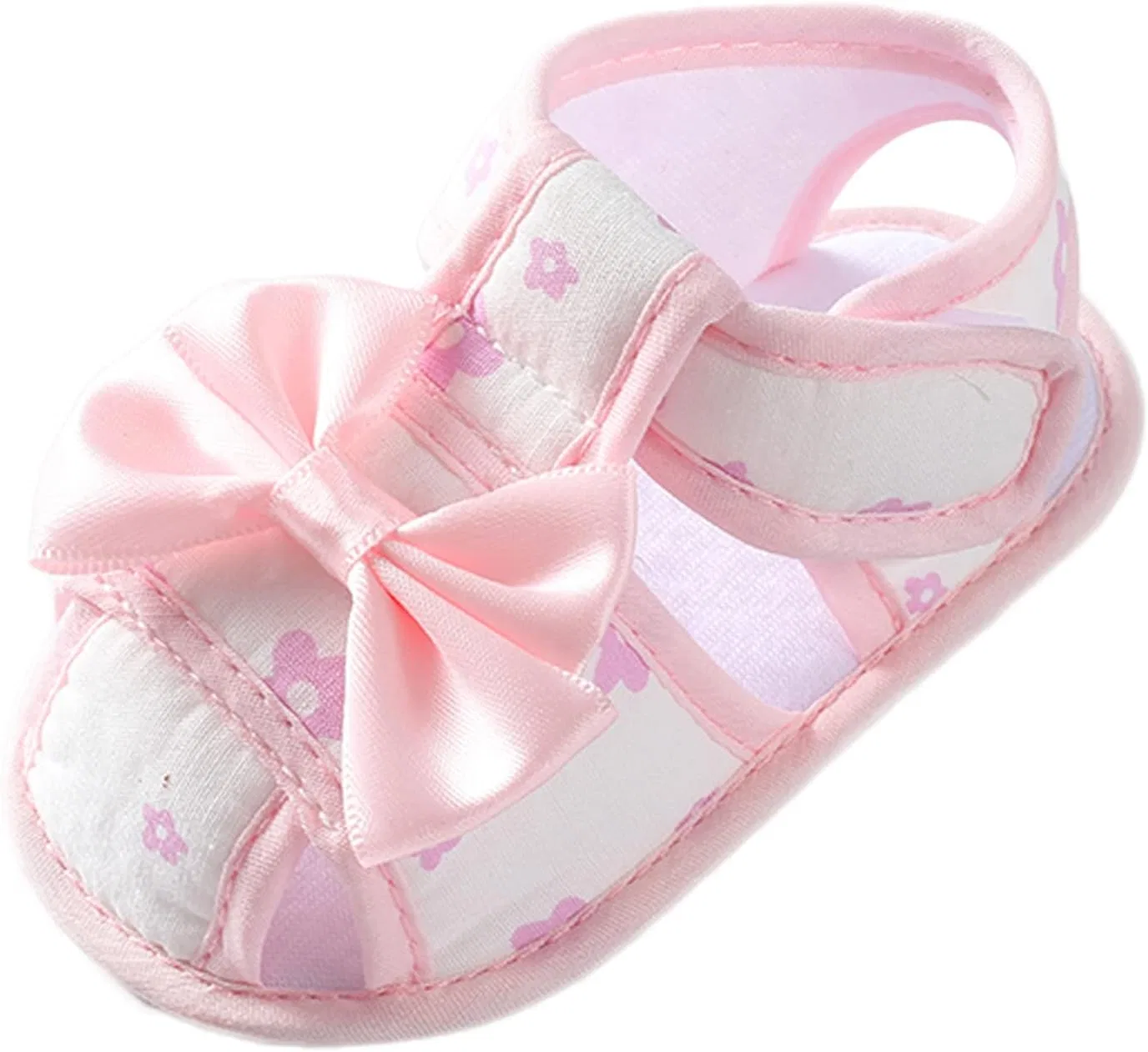 Детские кроссовки для девочек с бантом, Pink