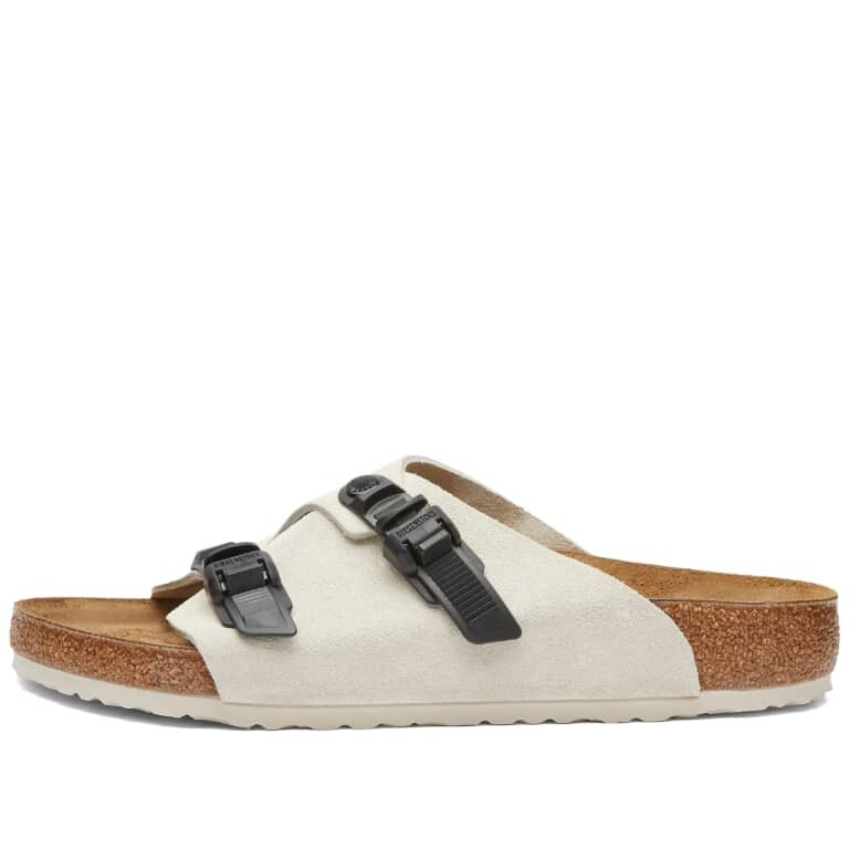 Сандалии Birkenstock Zürich Tech Suede Leather, белый