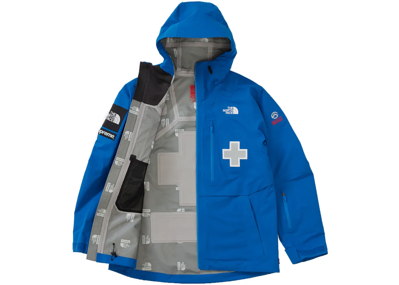 Мужская куртка водонепроницаемая Summit Series Rescue Mountain Pro Supreme The North Face, Blue — фото 2