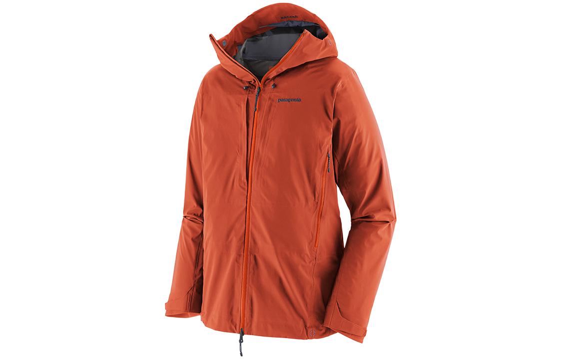 Patagonia Мужская двусторонняя непромокаемая ветровка, Navy Blue/SMDB — фото 4