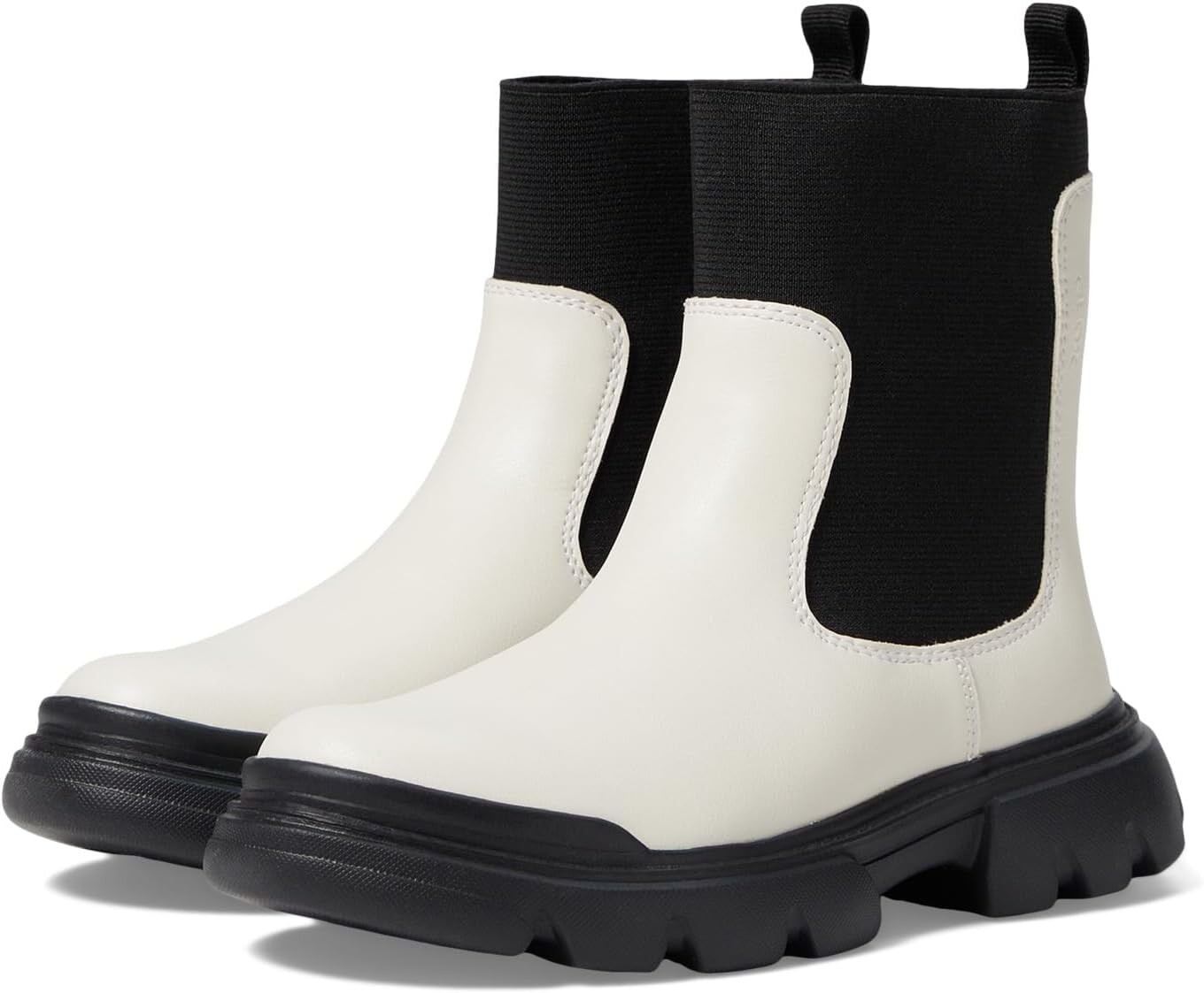 

Ботинки Geox Kids Junette Girl, цвет Light Ivory/Black