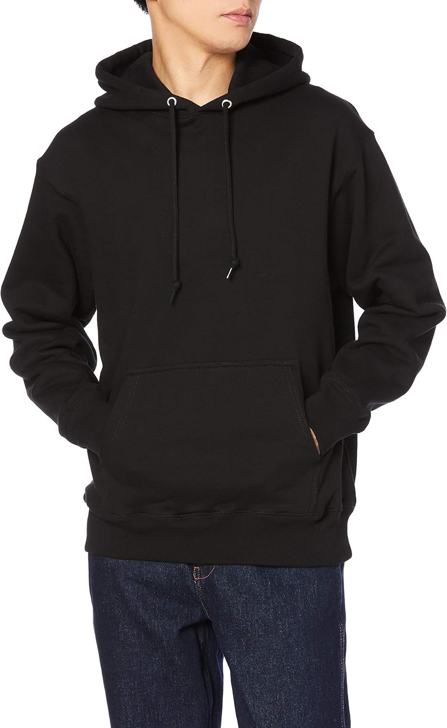 

Мужская толстовка United Athles 576801 из плотной ткани весом 12,7 унций (с ворсистой подкладкой), черный