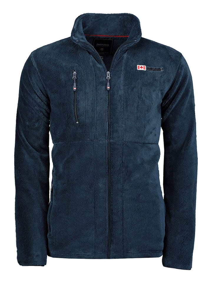 

ANAPURNA Флисовая куртка "Юта" темно-синего цвета