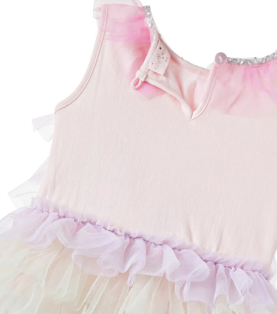 Комплект Baby Rainbow Reverie: платье и трусики Tutu Du Monde, мультиколор — фото 4