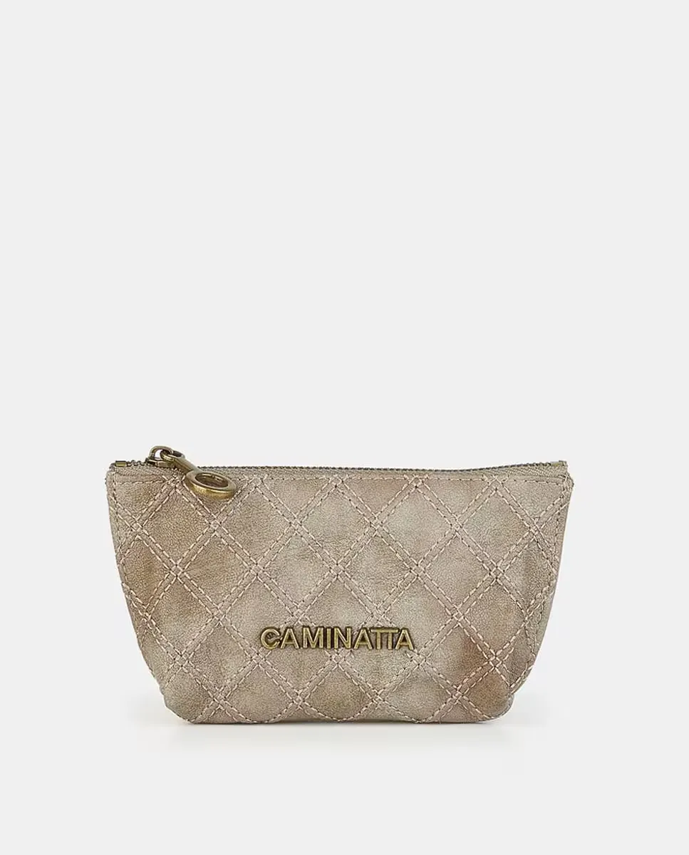 

Кошелек на молнии Caminatta, цвет Topo
