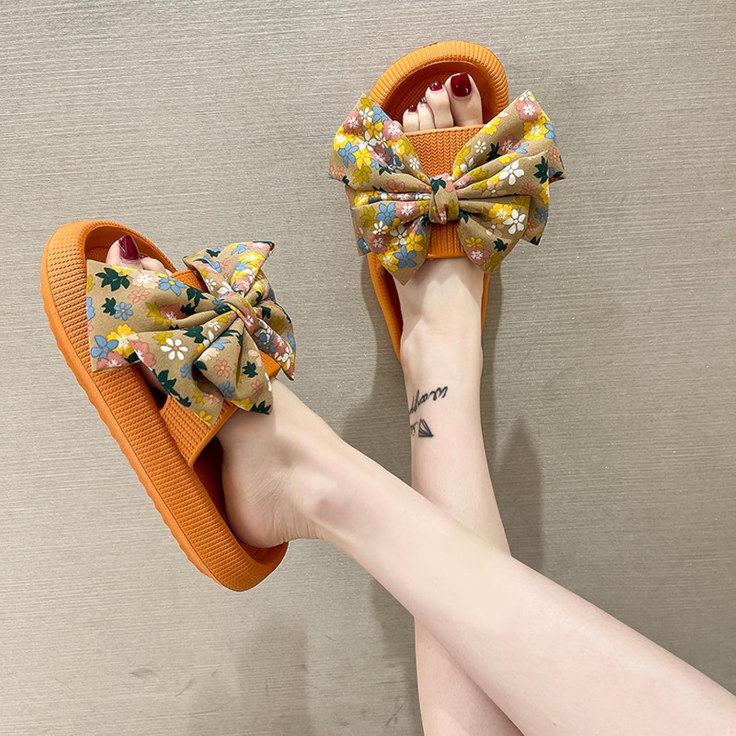 

Сандалии WALDOR с рефлексотерапией для мужчин и женщин, массажные тапочки для ног для мужчин и женщин, сандалии с бантом, нескользящие платформенные сандалии, черные, 38/39 Walldor