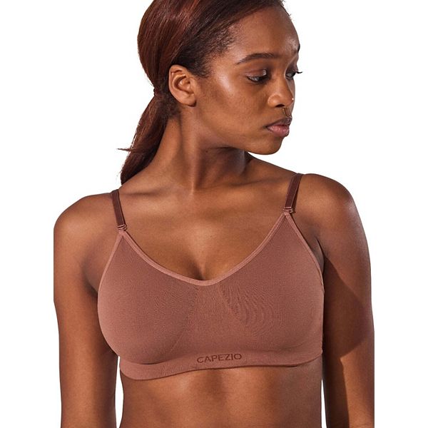 

Бюстгальтер с прозрачной спинкой Seamless Capezio, Mocha