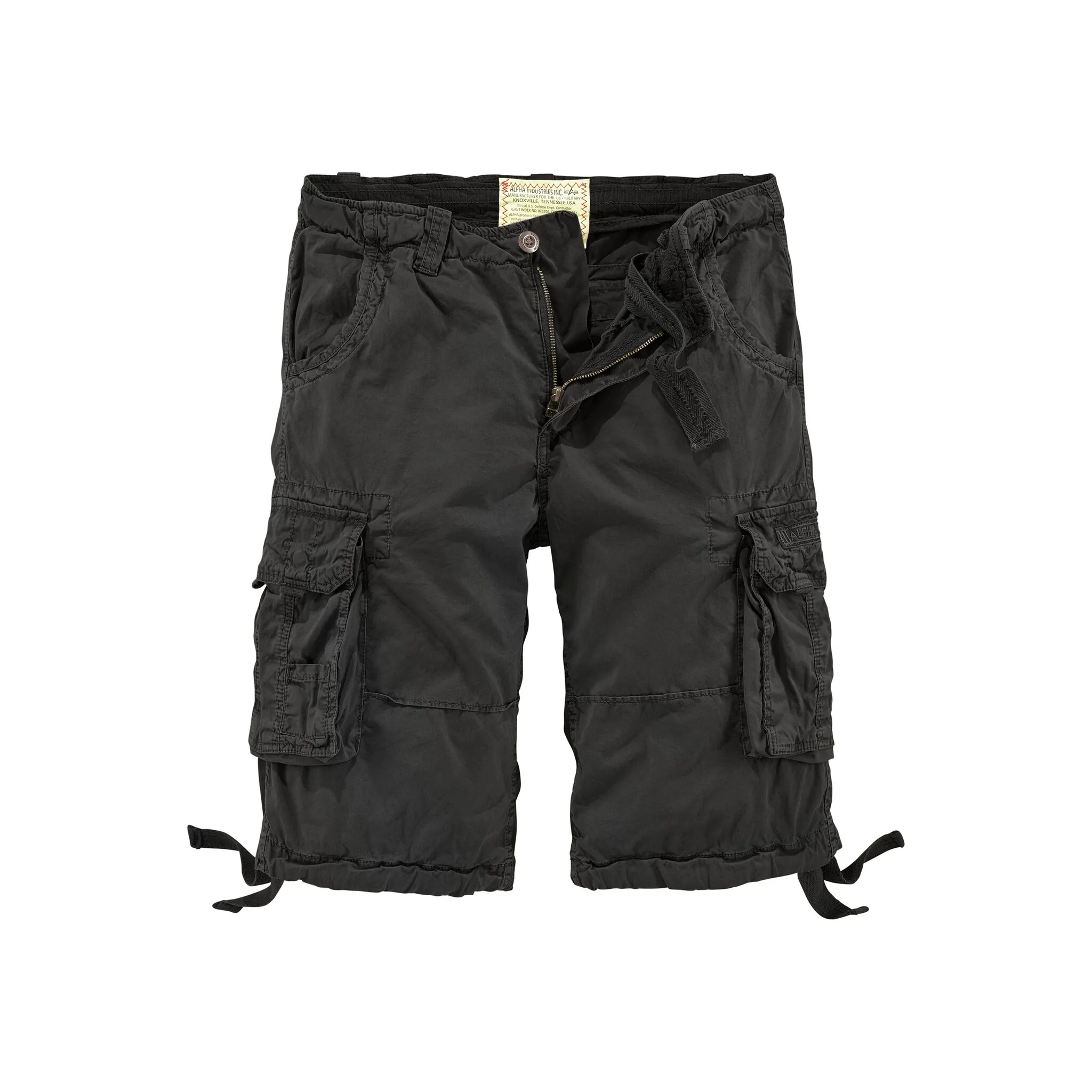 

Грузовые бермуды Alpha Industries "Jet Short", черный