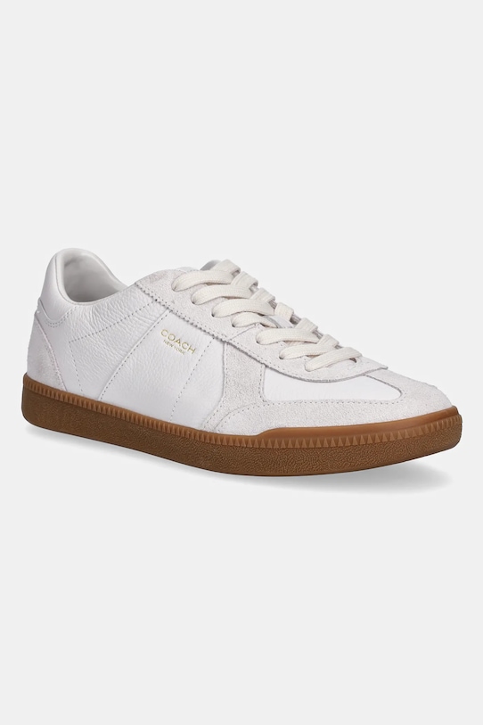 Кожаные кроссовки Ellis Coach, белый