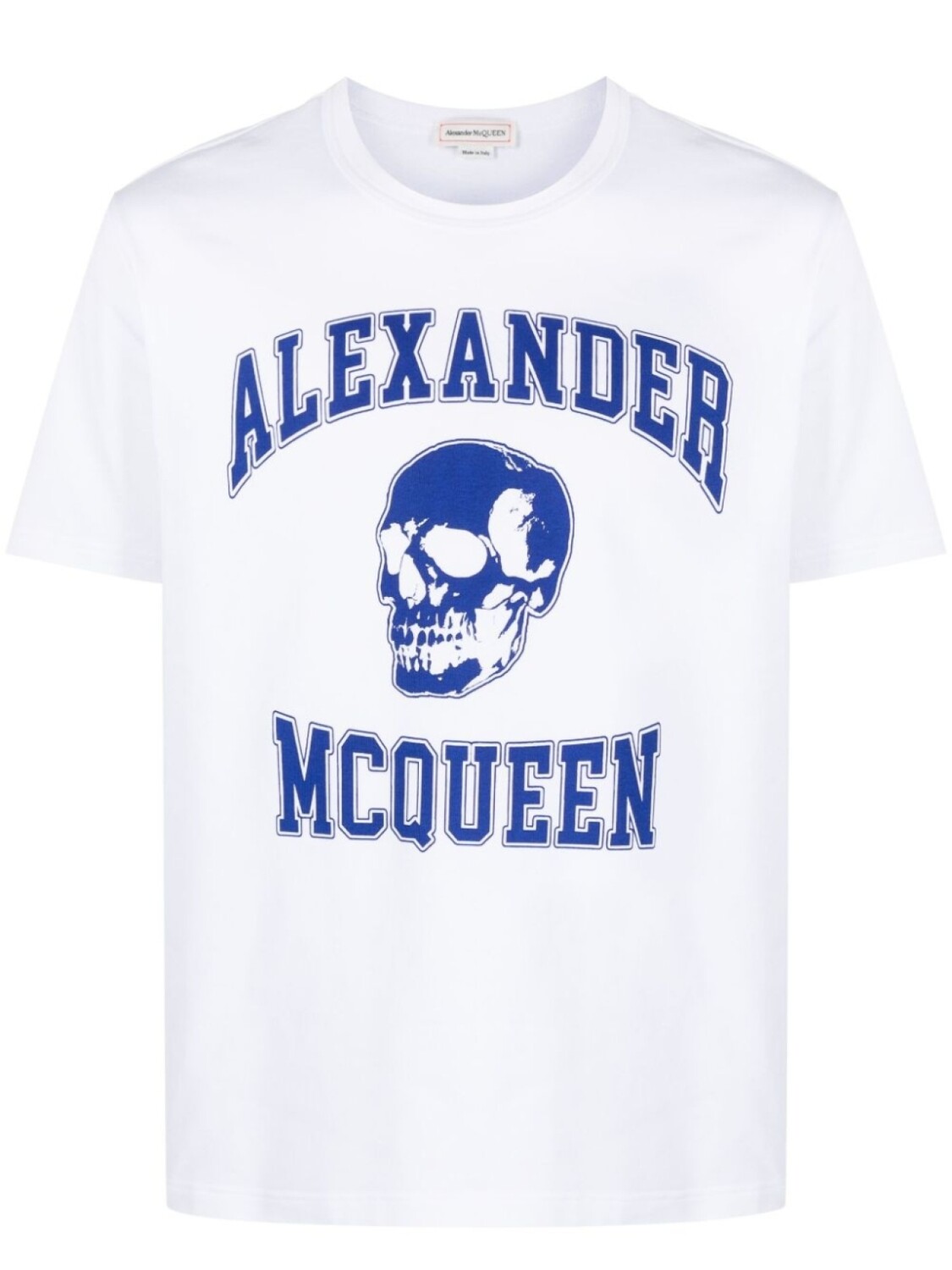 

Alexander McQueen футболка с логотипом, белый