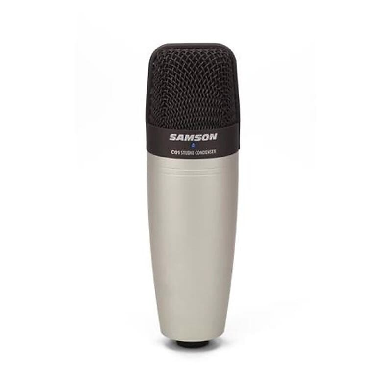 

Конденсаторный микрофон Samson C01 Large Diaphragm Cardioid Condenser Microphone